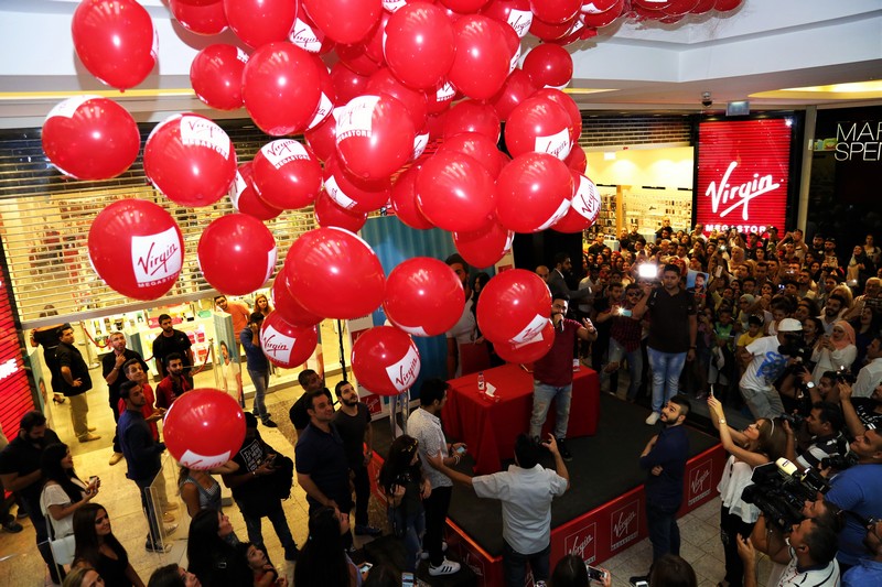 Virgin Megastore’s Grand Opening at City Center Beirut