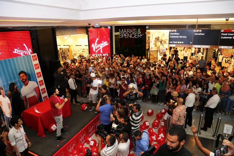 Virgin Megastore’s Grand Opening at City Center Beirut