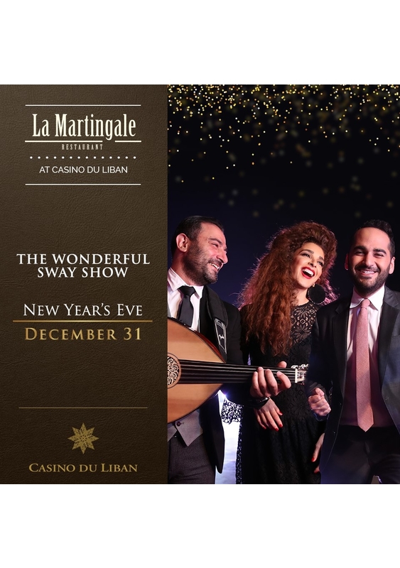 NYE: The Wonderful Sway Show at Casino Du Liban 