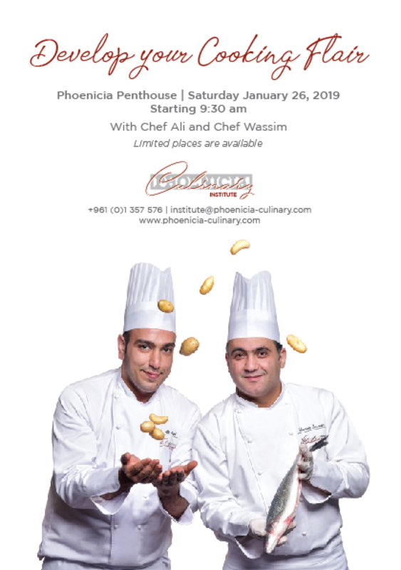 Develop your cooking flair at Phoenicia Hotel 