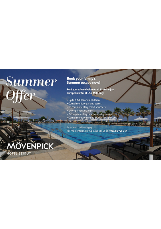 Summer Offer at Movenpick Hotel