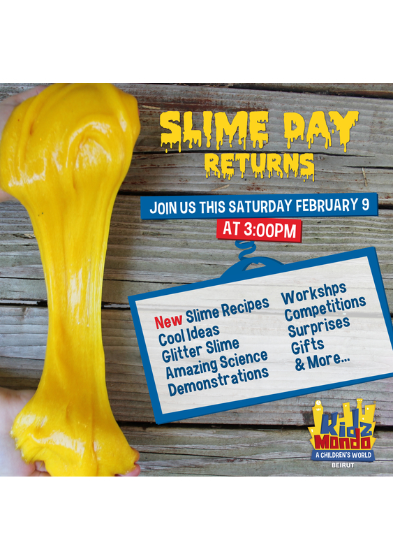 Slime Day at KidzMondo