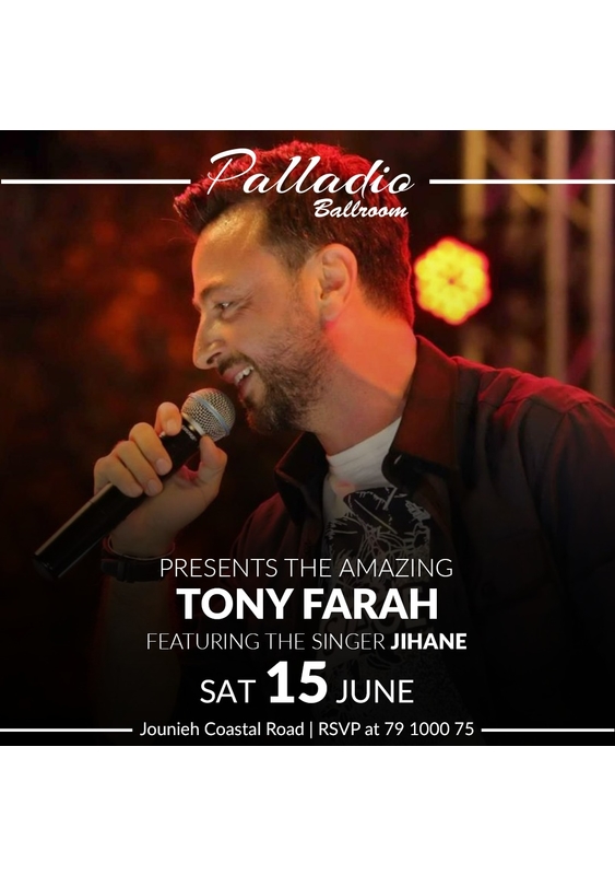 Tony Farah at Palladio Ballroom