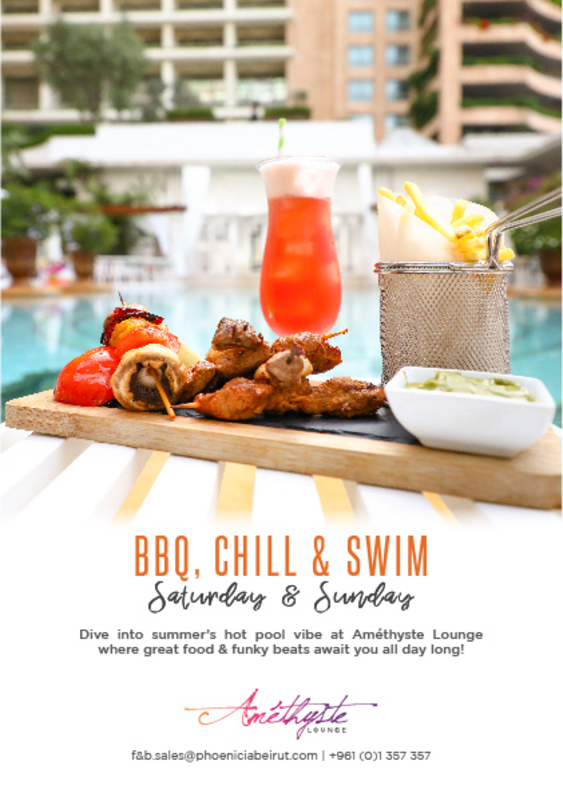 BBQ, Swim, and Chill at Amethyste Lounge