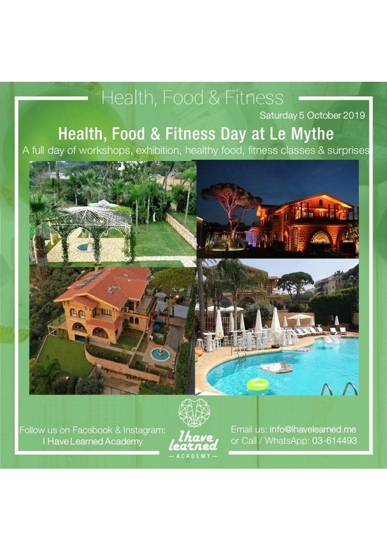 Health, Food, and Fitness day at Le Mythe 