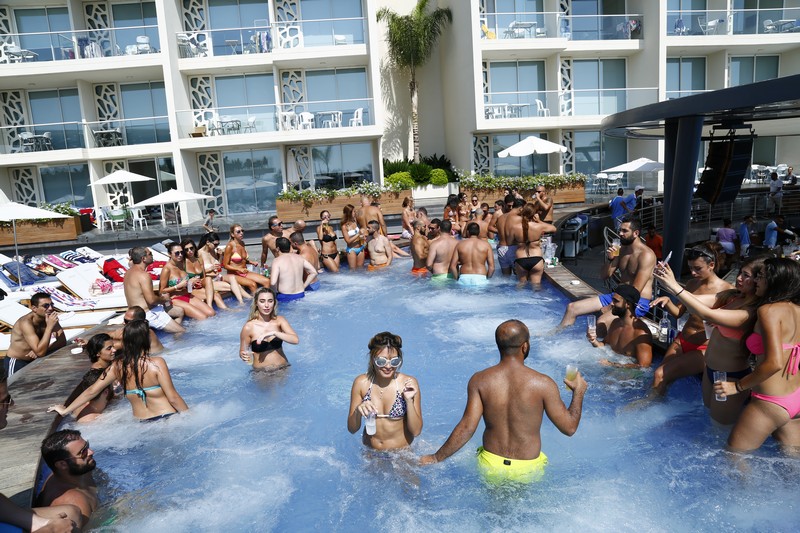 Sunday Pool Party at Whitelace