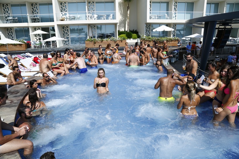 Sunday Pool Party at Whitelace