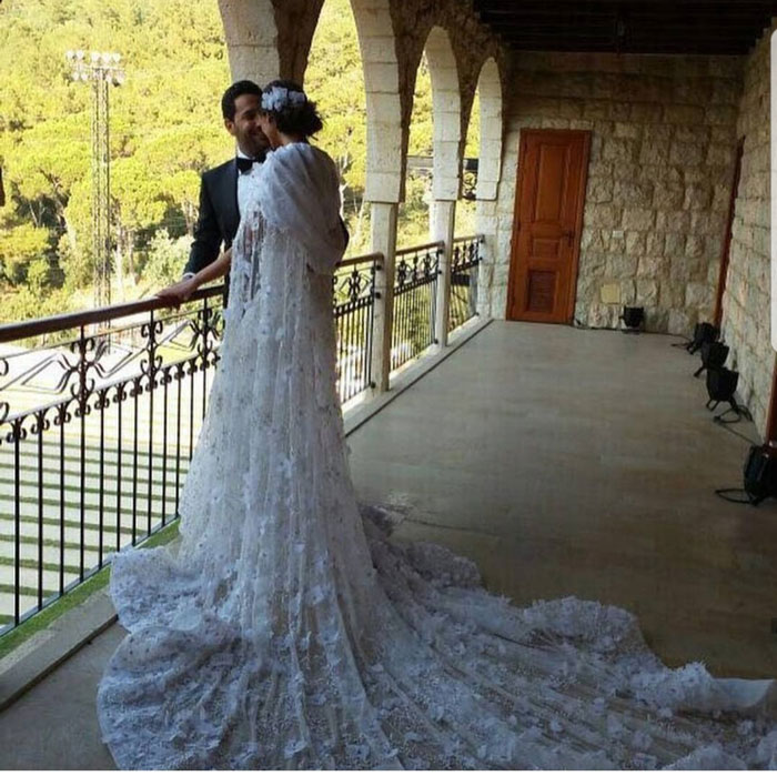 First Pictures of Rym & Wissam Breidy Wedding