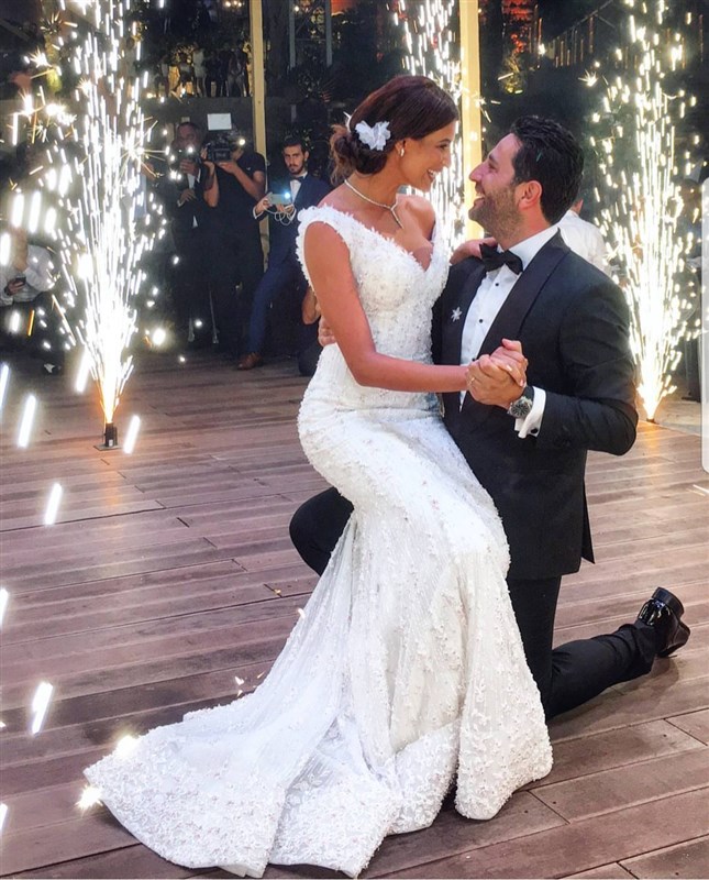First Pictures of Rym & Wissam Breidy Wedding