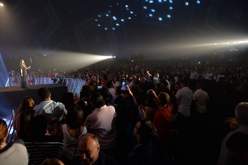 Nancy Ajram & Ragheb Alama at Beirut Cultural Festival