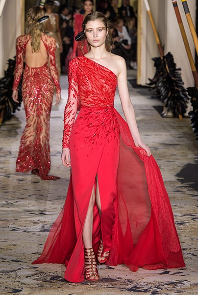 Zuhair Murad Spring Summer 2018 Couture at PFW