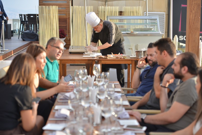 Chocolate on the salty side menu tasting at Movenpick Hotel Beirut