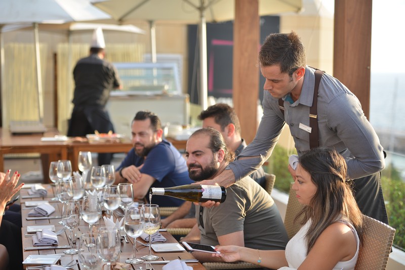 Chocolate on the salty side menu tasting at Movenpick Hotel Beirut