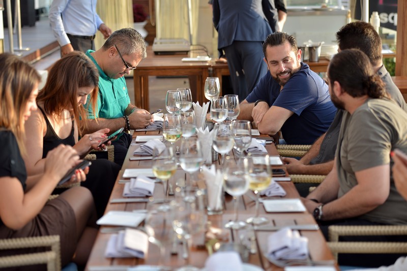 Chocolate on the salty side menu tasting at Movenpick Hotel Beirut