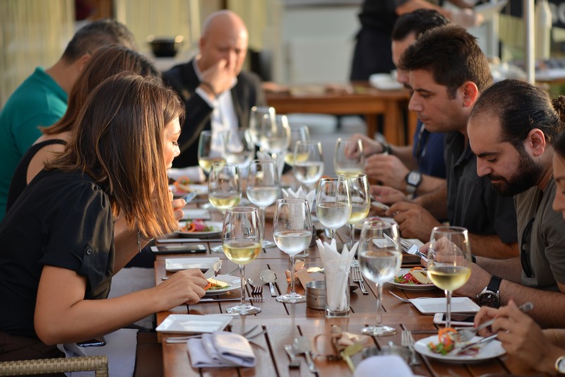 Chocolate on the salty side menu tasting at Movenpick Hotel Beirut
