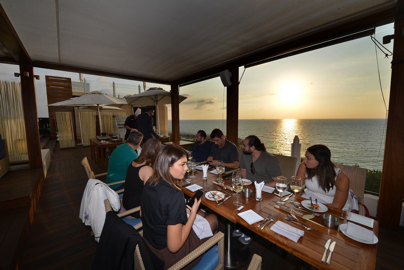 Chocolate on the salty side menu tasting at Movenpick Hotel Beirut