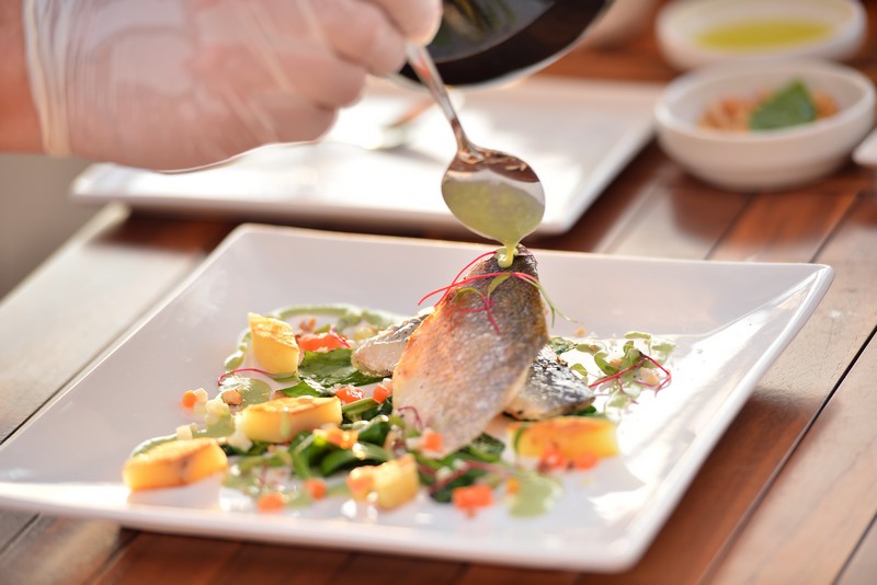 Chocolate on the salty side menu tasting at Movenpick Hotel Beirut