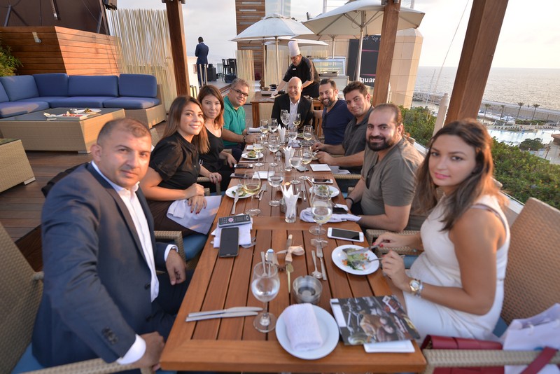 Chocolate on the salty side menu tasting at Movenpick Hotel Beirut