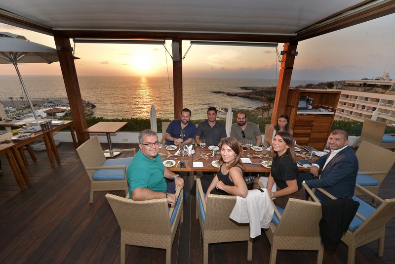 Chocolate on the salty side menu tasting at Movenpick Hotel Beirut