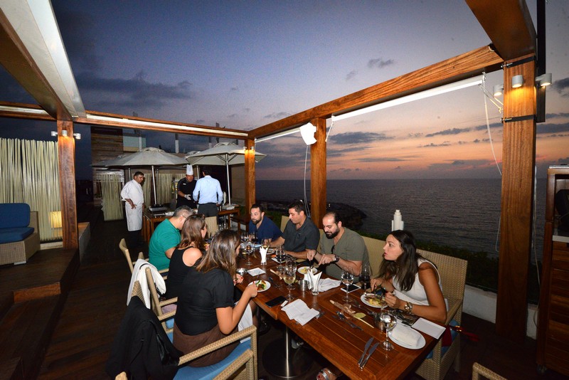 Chocolate on the salty side menu tasting at Movenpick Hotel Beirut