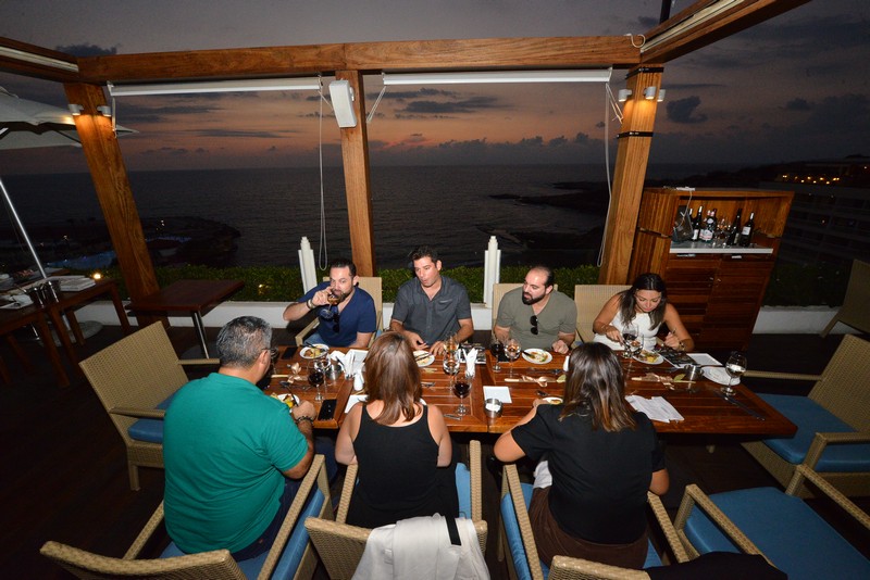 Chocolate on the salty side menu tasting at Movenpick Hotel Beirut