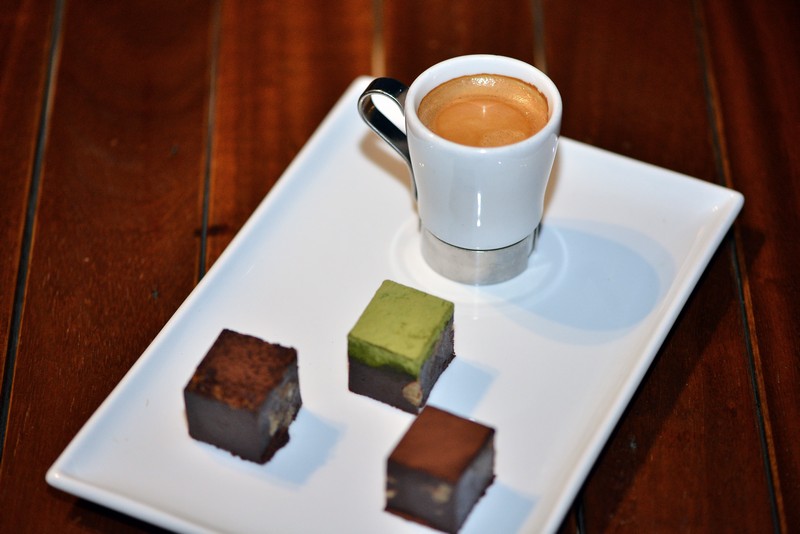 Chocolate on the salty side menu tasting at Movenpick Hotel Beirut