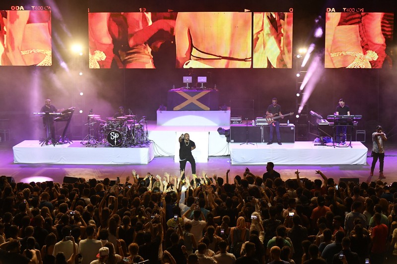 Sean Paul at Byblos Int Festival