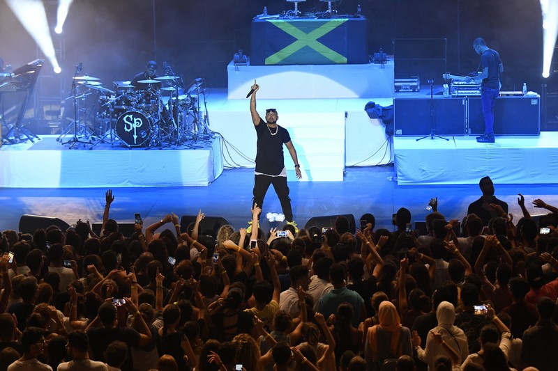 Sean Paul at Byblos Int Festival