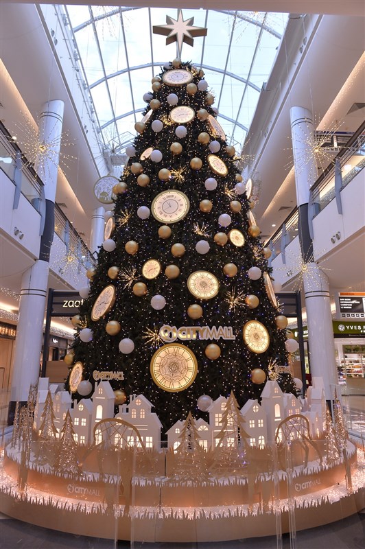 Christmas decoration at CityMall