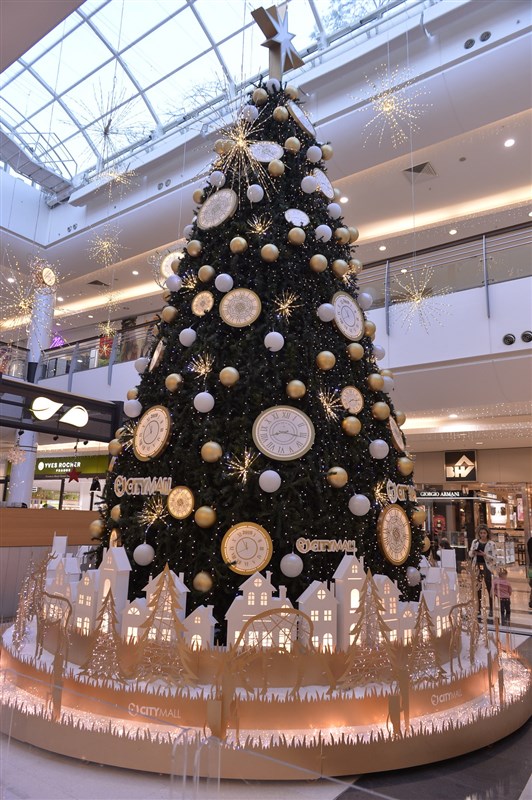 Christmas decoration at CityMall