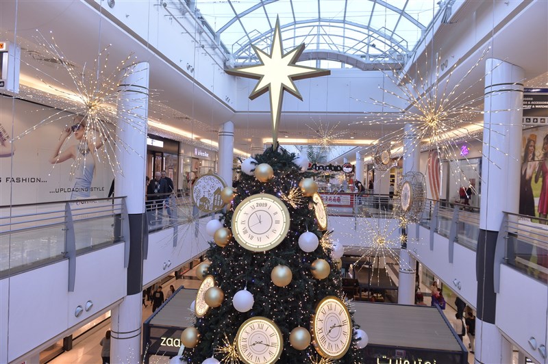 Christmas decoration at CityMall