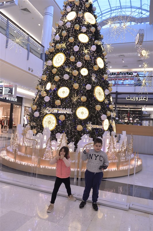 Christmas decoration at CityMall