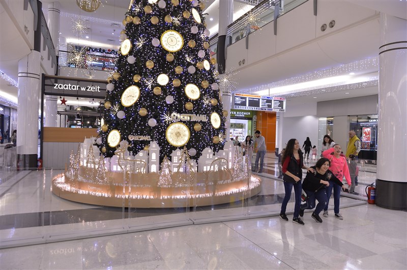 Christmas decoration at CityMall