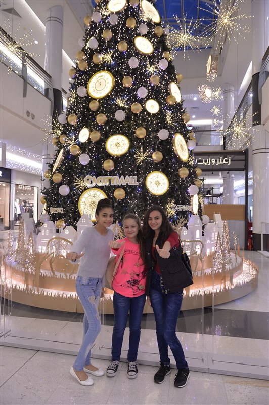 Christmas decoration at CityMall