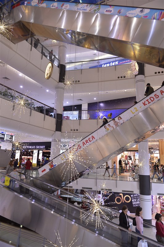 Christmas decoration at CityMall