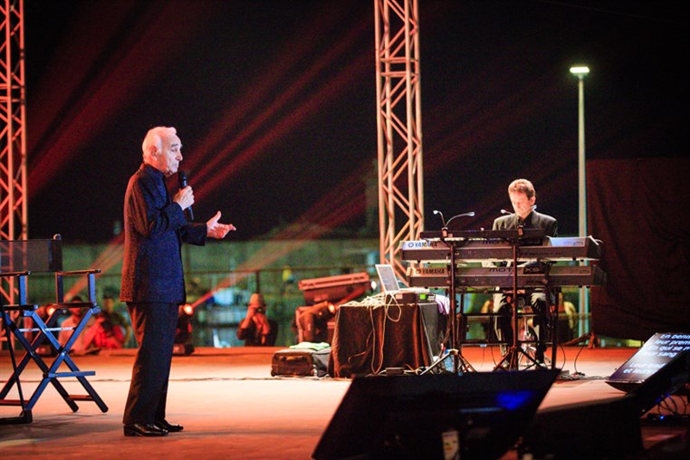 Charles Aznavour at Batroun Festival