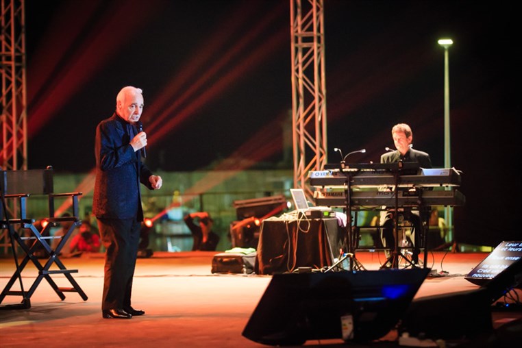 Charles Aznavour at Batroun Festival