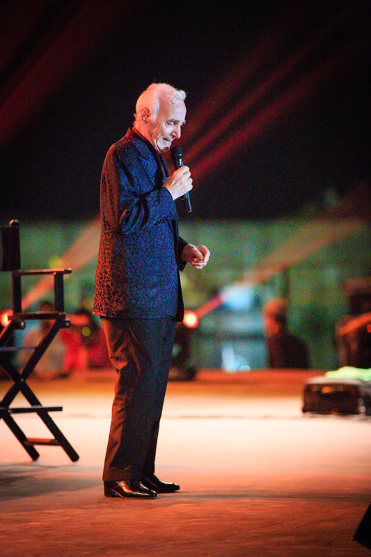 Charles Aznavour at Batroun Festival
