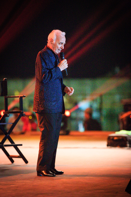 Charles Aznavour at Batroun Festival