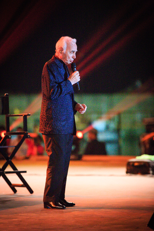 Charles Aznavour at Batroun Festival