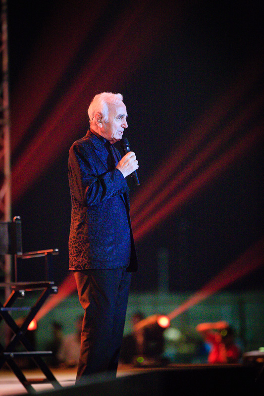 Charles Aznavour at Batroun Festival