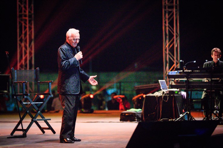 Charles Aznavour at Batroun Festival