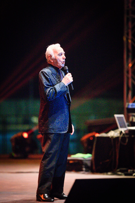 Charles Aznavour at Batroun Festival