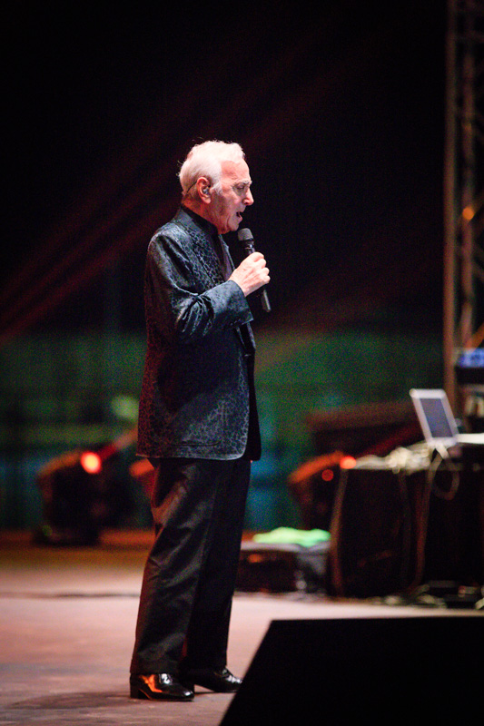 Charles Aznavour at Batroun Festival