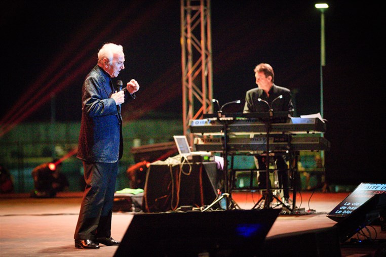 Charles Aznavour at Batroun Festival