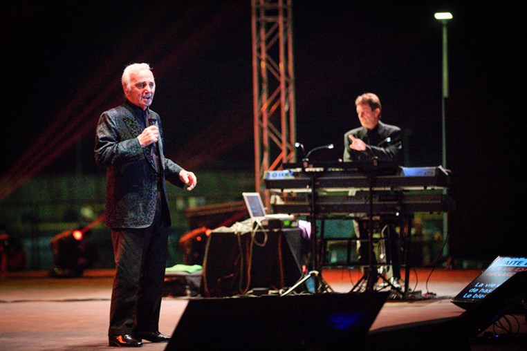 Charles Aznavour at Batroun Festival
