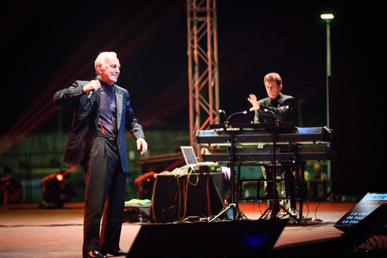 Charles Aznavour at Batroun Festival