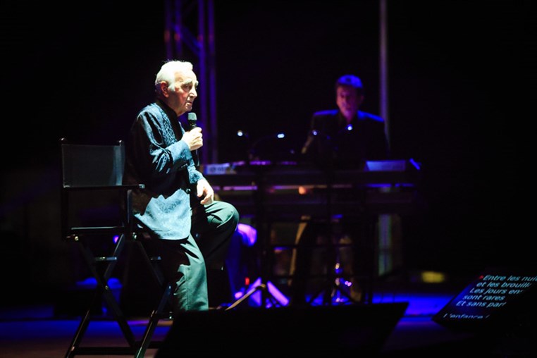 Charles Aznavour at Batroun Festival