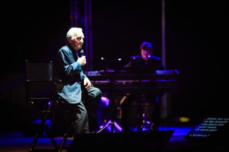 Charles Aznavour at Batroun Festival