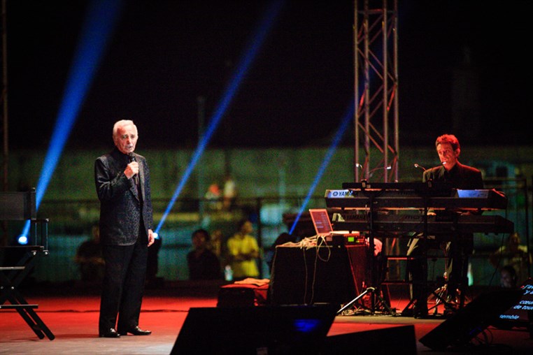 Charles Aznavour at Batroun Festival